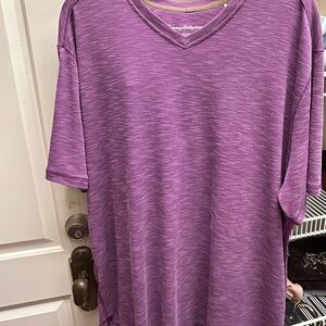 Tommy Bahama Purple IslandZone Shirt